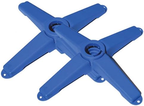 J&J Dog Supplies Agility Pedestal Jump Base (Blue, 1")
