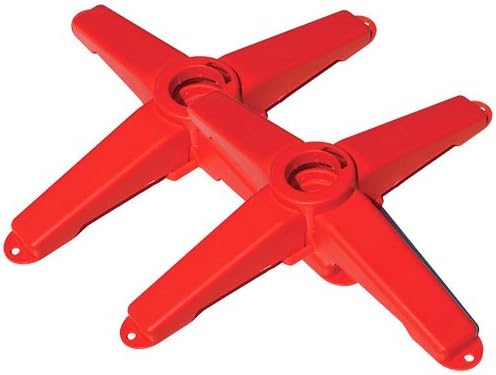 J&J Dog Supplies Agility Pedestal Jump (Red, 1.25")
