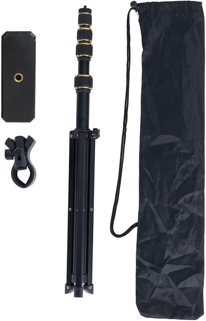 Hair Dryer Holder,Hands-Free Below Dryer Stand with Adjustable 23-77 Inch,Heavy Duty Hair Styler Stand For Children,The Elderly,Frozen Shoulder,Pets,Universal Clips For 99% Hair Dryer with Free Phone Holder