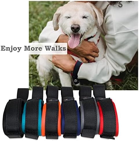 Dog Leash Wrist Safety Strap, Dog Leash Wrist Strap for Hands Free, Soft Comfortable Diving Fabric, Royal Blue Color
