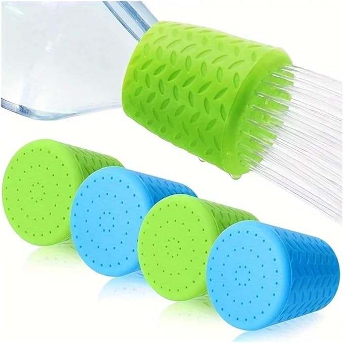 2pcs Adjustable Silicone Pet Shower Head - Portable Grooming Tool for Dogs and Cats, Ideal for Indoor and Outdoor Bathing(Blue)