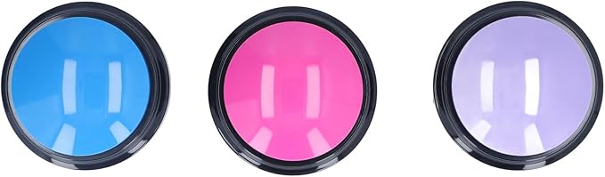 RiToEasysports Dog Buttons, Easy Operation Communication Training Tool, Talking Buttons for Dogs, 3 Pack Pink Purple for Pet Owners Trainers and Communication Needs