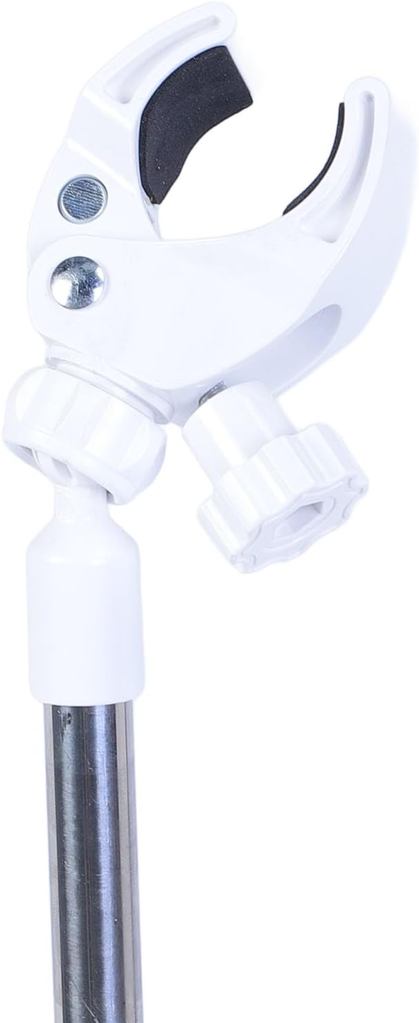 Adjustable Dog Hair Dryer Stand,with Stable Base, Pet Grooming Blow Dryer Holder, ABS and Stainless Steel Construction for Home or Pet Salon