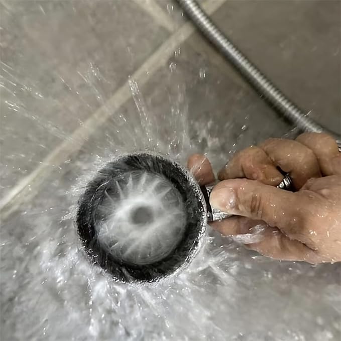 High Pressure Handheld Shower Head Multifunctional Spray Nozzle Suitable for Daily Body Cleaning and Pet Bathing Care(White)