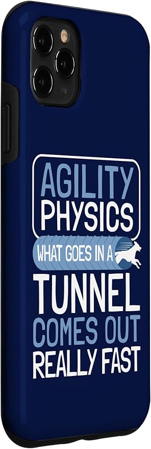 iPhone 11 Pro Max Dog Agility Handler - Agility Physics - Tunnel Dog Agility Case
