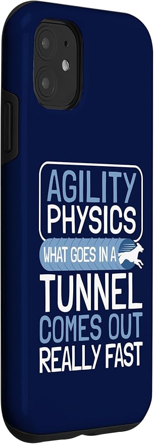 iPhone 11 Dog Agility Handler - Agility Physics - Tunnel Dog Agility Case