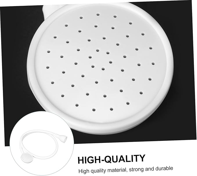 HEMOTON Creative Pet Shower Sprayer for Dogs and Cats Innovative Handheld Design for Stress Bathing White Color for Grooming and Shampooing