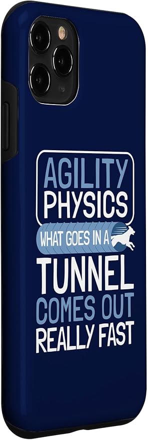 iPhone 11 Pro Dog Agility Handler - Agility Physics - Tunnel Dog Agility Case