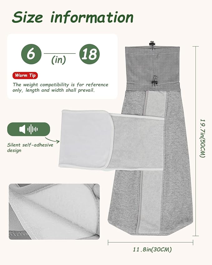Cat Wrap Grooming Bag for Cutting Nails Washing Holder Restraint Nail Clipping Trimming Swaddle Burrito Helmet Sling Immobilizer Calm and Cozy Animal Cuts Covers Bath Hammock Bubble