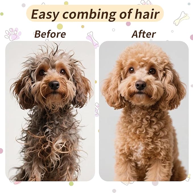 Deshedding Dog Brush for Shedding, 2026 New Multifunctional Double-Sided Pet Grooming Comb Tool, Undercoat Rake Pet Brush for Long Haired for Dogs & Cats (Green)