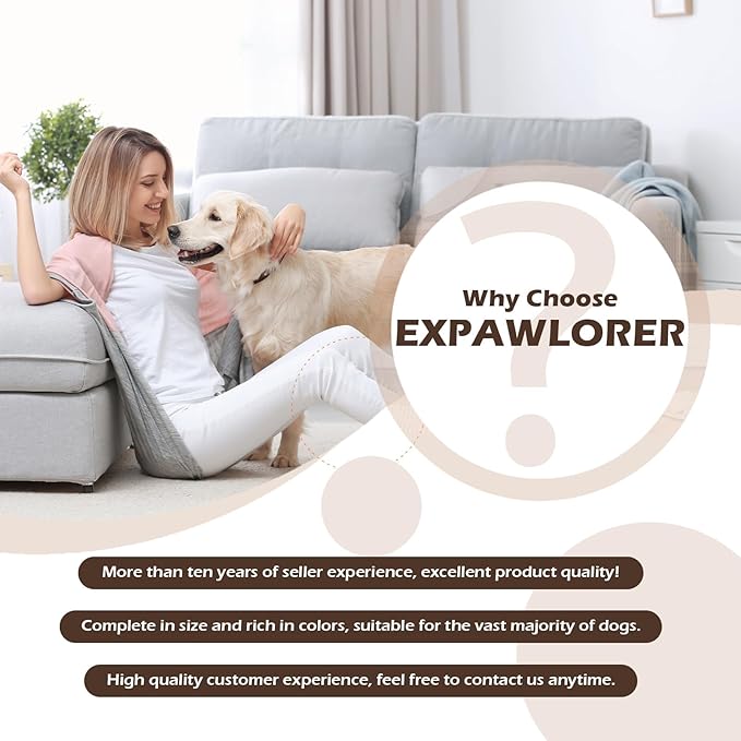 EXPAWLORER Anti Slip Dog Socks to Prevent Licking Paws,Dog Shoes for Hot Pavement, Dog Booties for Hardwood Floors, Dog Boots & Paw Protectors with Grippers for Small Medium Large Senior Dogs Black XS