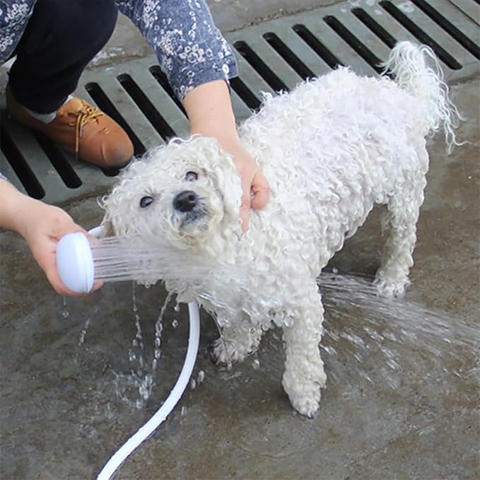 2m/6.56ft Portable Sink Spray Rubber Hose Sink Hose Sprayer Shampoo Sprayer Handheld Shower for Pets,Bathing Baby,Washing Hair,Rinsing Vegetables