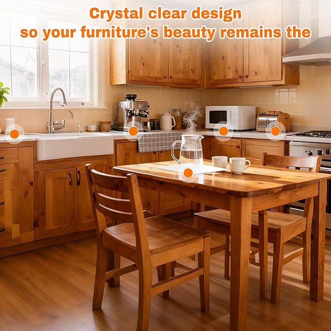 2MM Thick Clear Non-Slip Grip Mat - Washable & Cut-to-Fit, Multi-Use Anti-Slip Pad for Furniture, Pet Bowls, Folding Walker, Desks, and Crafts,Couch Arm Table,Guitar Non Slip Pad