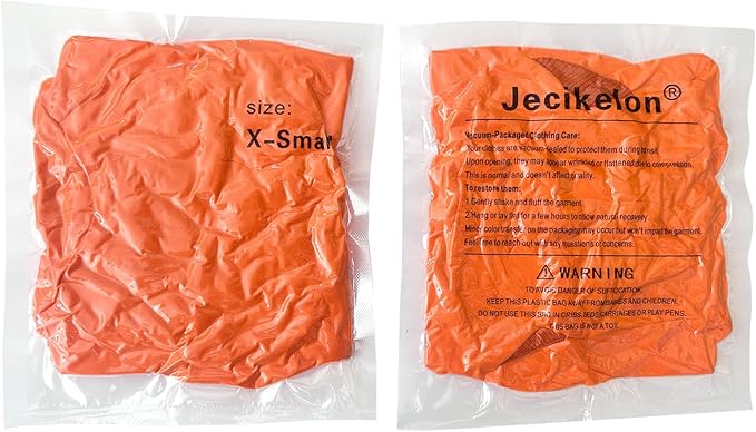 Jecikelon Soft Dog Hoodies for Small Dogs, Fleece Puppy Sweatshirt with Pockets, Warm Winter Cold Weather Coats for Pet Cat, Cute Clothes Puppy Costume (Orange, X-Small)