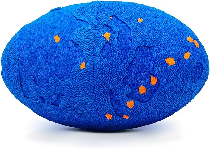 Interactive Dog Toy Balls, Pet Ball Toys Automatic Moving Bouncing and Rotating, Solid E-TPU Material, IPX7 Waterproof Active Rolling Balls for Small, Medium and Large Dogs(Vbleu)