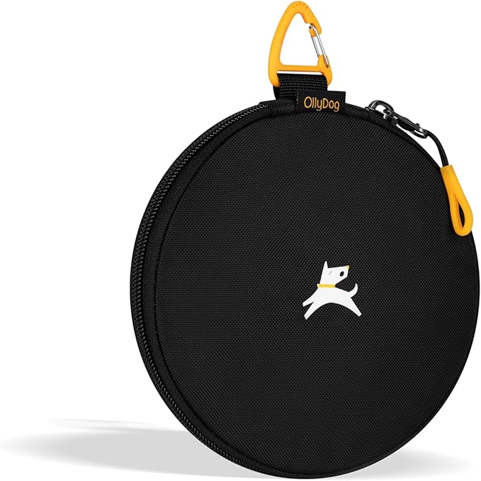 OllyDog Superbowl | Collapsible Dog Travel Bowl | 2-Compartment Food & Water | Foldable Portable Dog Dish | Hiking Camping Backpacking | Small Medium Large Dogs (Cloud9)