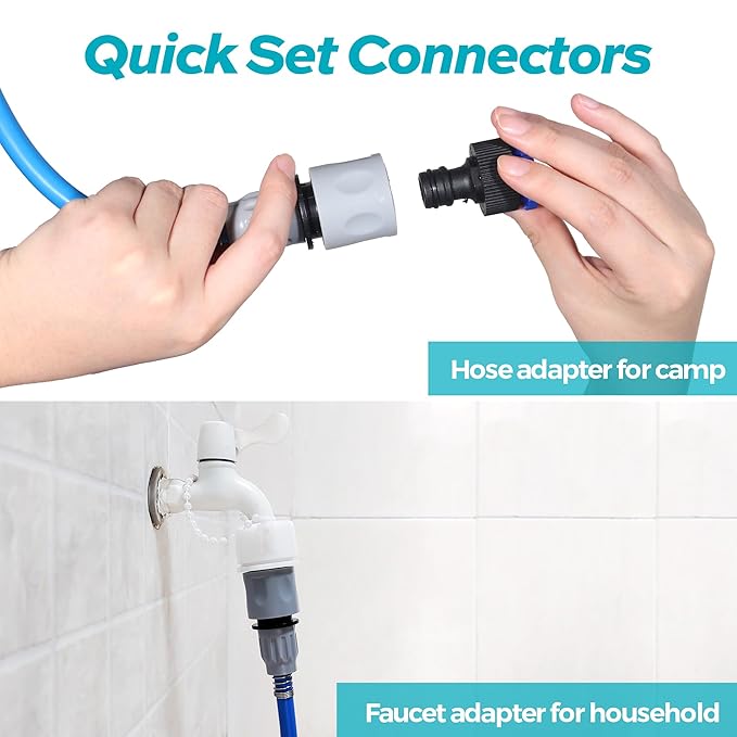 Fogatti Grooming Sprayer with 7.2 FT Long Hose, Indoor Shower or Outdoor Garden Compatible - Ideal for Dogs and Cats