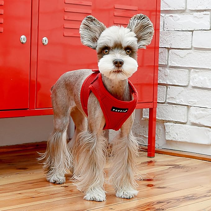 PUPPIA International PUAH305WNXS Soft Harness B Vest, X-Small, Wine