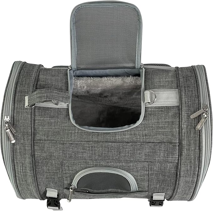 Mr. Peanut's Monterey Series Convertible Backpack Airline Approved Pet Carrier