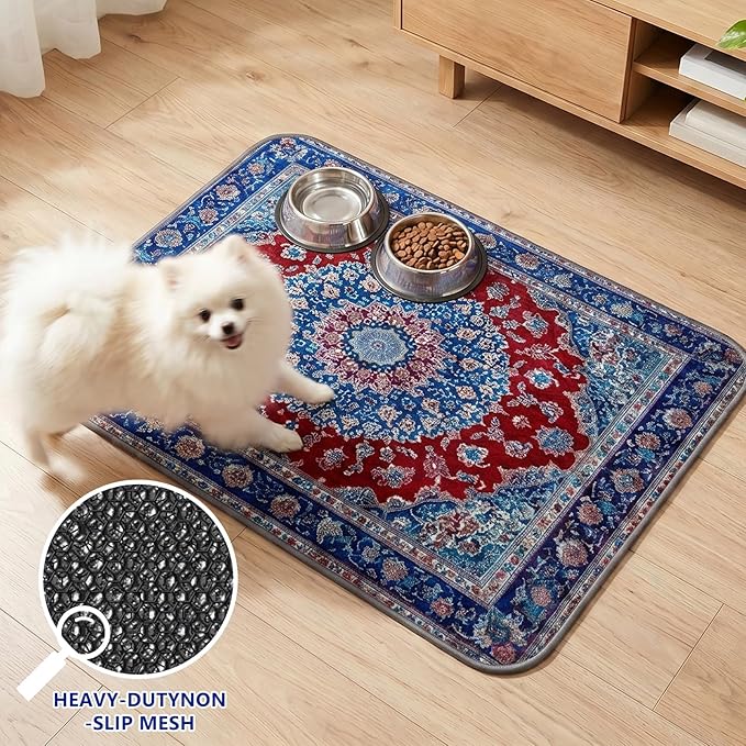 Washable Pee Pads for Dogs and Cats, 2 Pack Absorbent Thick Reusable Training Dog Pet Puppy Pads, Waterproof & Non-Slip Whelping Pads for Potty Training, Whelping, Playpen, Crate, Prevents Leakage