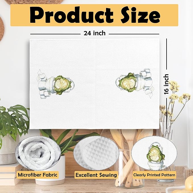 Funny Frog Kids Hand Towels Set of 2, Frog Lovers Gifts Hand Towel for Bathroom Decor, Animal Lover Gifts, Funny Animal Decorative Towels for Kids Boys Bathroom Washroom Restroom 16x24 Inch