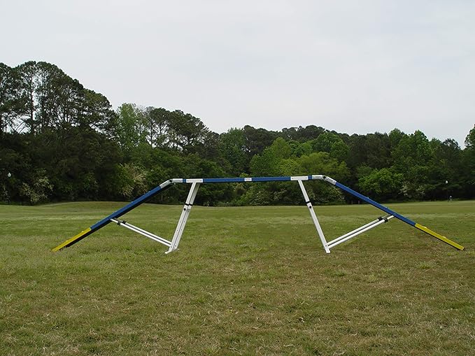 6' Dog Agility Dog Walk, Aluminum with Rubber Surface