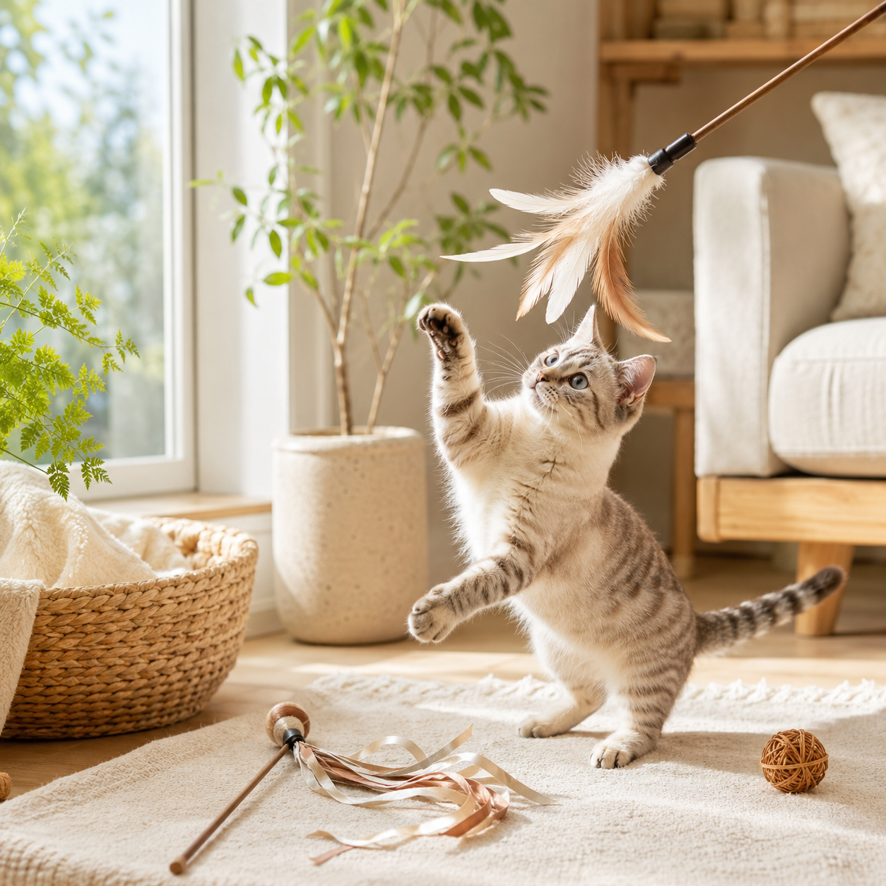 Cat Teaser Toys