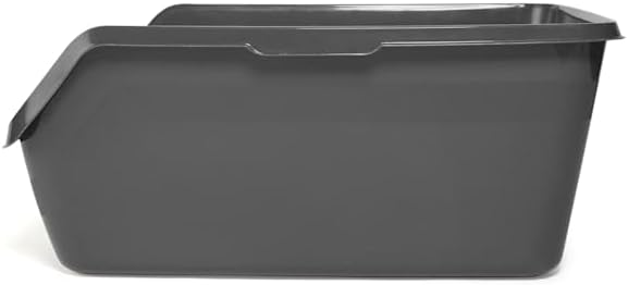 So Phresh by Petco Scatter Shield High-Back Litter Box Charcoal X-Large 24" L X 18" W X 10" H