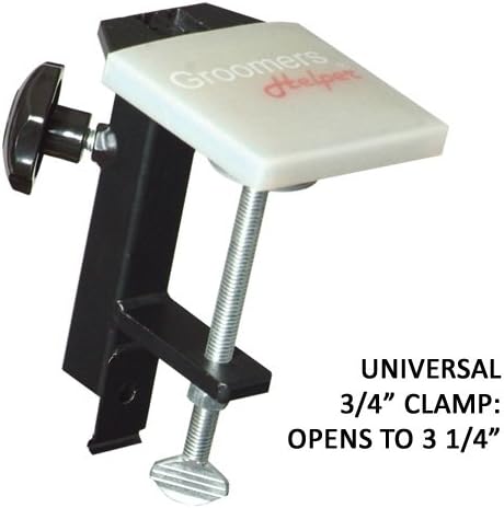 Groomers Helper® Dryer Holder with Mini-arm and Universal Clamp Set - Hands Free Hair Drying Tools for Dog Pet Table Grooming