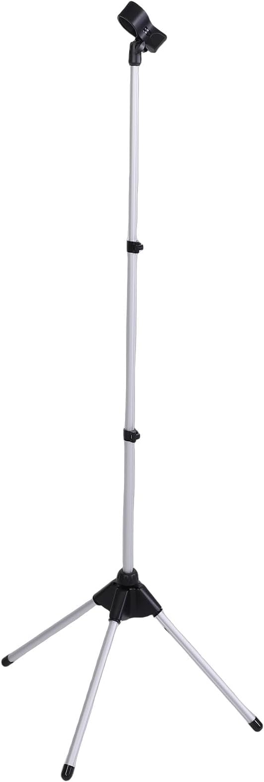 Pongnas Adjustable Hair Dryer Stand Hair Dryer Holder Stand with Stable Quadripod Base and Folding Design for Home Pet Grooming Salon Bathroom