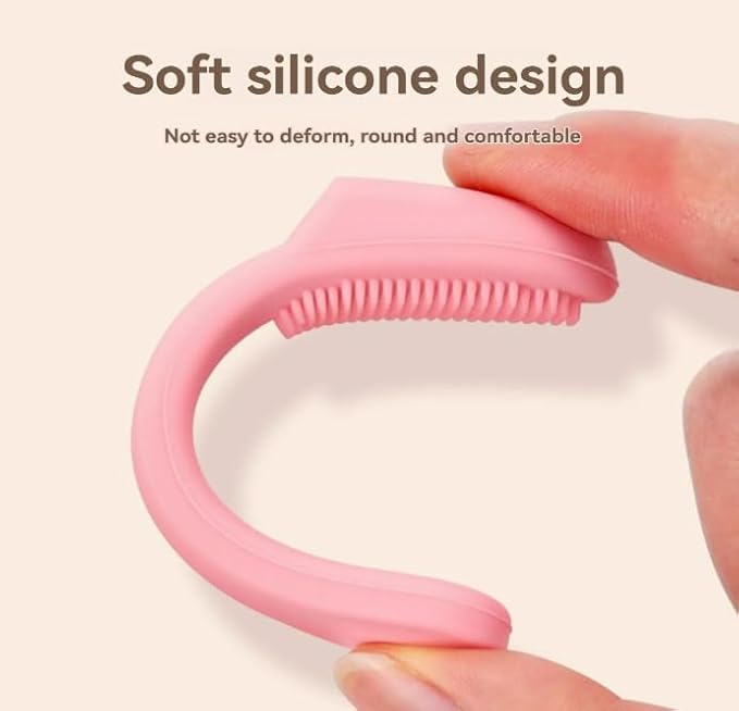 Silicone Scrubber for Cats Chin Cleaner,Cat Finger Toothbrush,Cat Chin Scrubber Pet Toothbrush, Cat Chin Brush for Pet Dental Care,Finger Brushes Suitable for Puppies and Cats (Mix 5pcs)