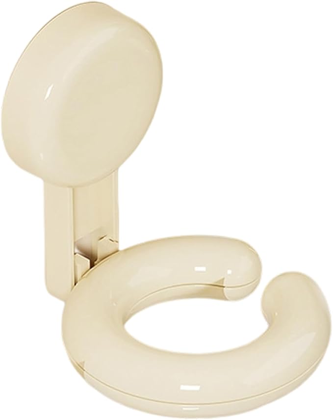 Space Saving Wall Mount Hair Dryer Holder Strong Adhesive Suction Cup Holds 5kg for Home Salon Bathroom Wall Mounted Hair Dryer Holder