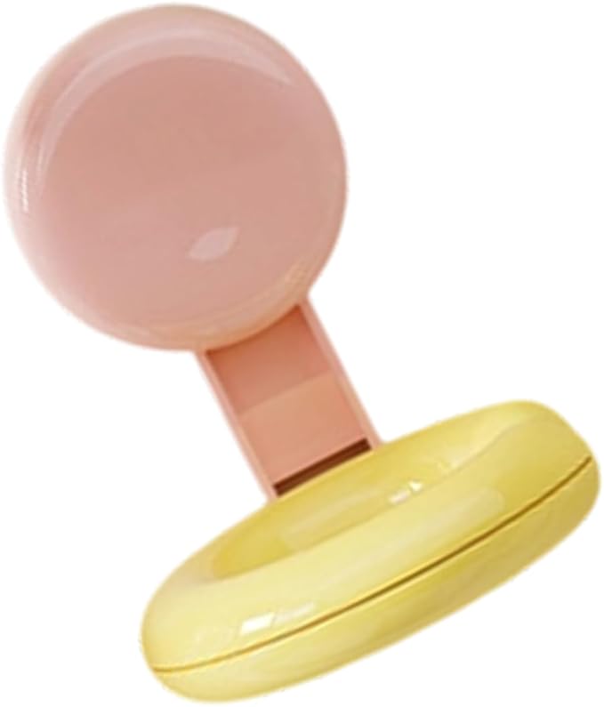 Space Saving Wall Mount Hair Dryer Holder Strong Adhesive Suction Cup Holds 5kg for Home Salon Bathroom Wall Mounted Hair Dryer Holder