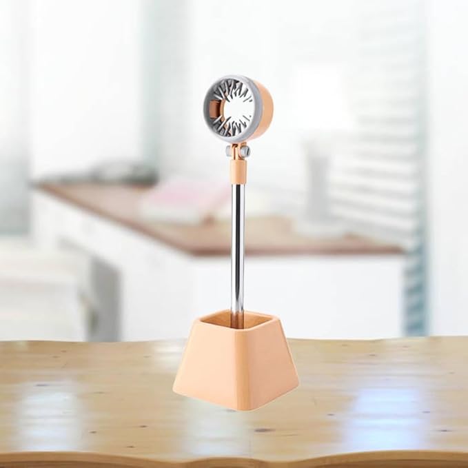 Mikikit Pet Hair Dryer Holder Rotation Dog Dryer Stand Hair Tool Organizer Stainless Steel Pp