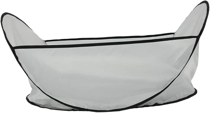 Pet Shearing Bib Foldable Dog Haircut Apron Washable Hair Catcher for Grooming and Hair Collecting at Home 27.55X17.71X14.96In