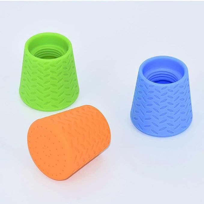 Silicone Pet Bath Sprinkler, Portable Outdoor Hose Nozzle Attachment for Dog and Cat Shower, Multi-Functional Pet Cleaning Accessory (blue)