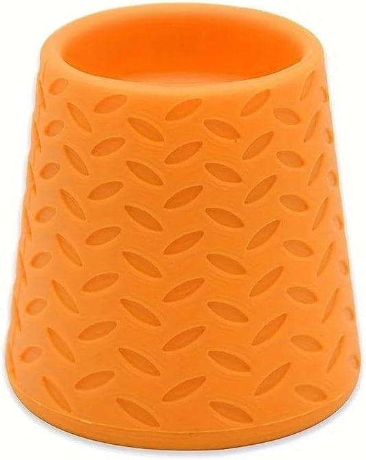2pcs Portable Pet Shower Head - Silicone Dog and Cat Shower Cleaning Supplies for Outdoor Adventures(Orange)