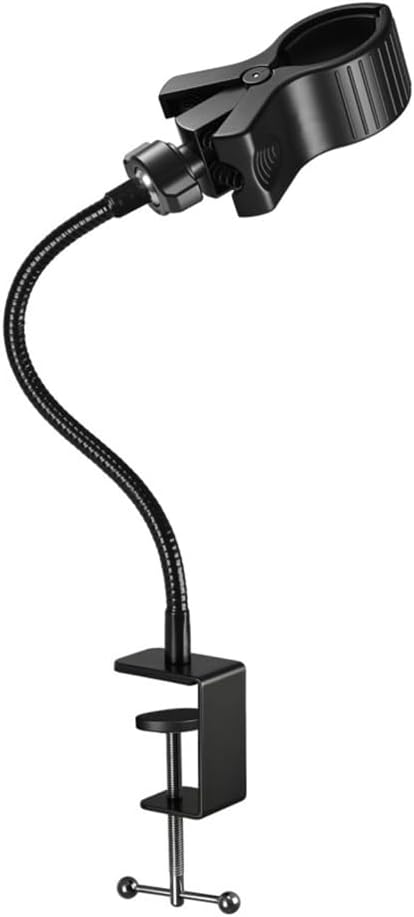 Hair Dryer Stand Hands Free, Rotatable Hair Dryer Holder, Adjustable Lazy Hair Dryer Hands Free Stand with 360° Rotatable Clamp for Pet Dogs Cats Grooming - 20" (12in)