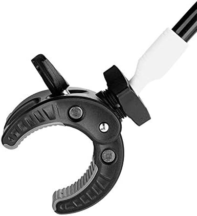 Pssopp Hair Dryer Holder, 360 Degrees Rotatable Hands Hair Dryer Stand Aluminum Alloy Pet Dog Cat Grooming Table Hair Dryer Clip Holder with Clamp Mount