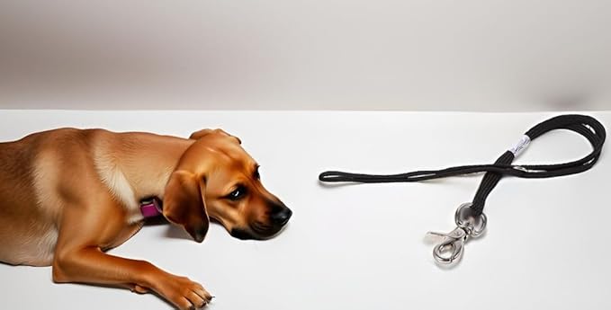 Pet Grooming Loop for Dogs, Adjustable Nylon Restraint Noose with Metal Snap, Safety Tether Strap for Grooming Table Arm, Bathing Restraint for Small Medium Large Dogs (20 inch)