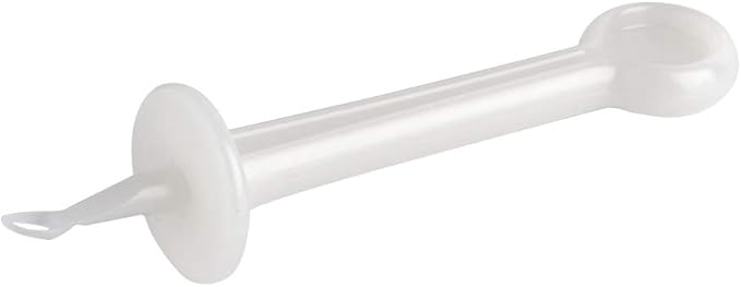 EZY DOSE Earwax Removal Tool, Gentle Ear Cleaning System with Flexible Oto-Scoop Tip, Safe & BPA-Free Cleaner for Adults & Kids, Easy-to-Use Hygiene Solution for Healthy Ears, White