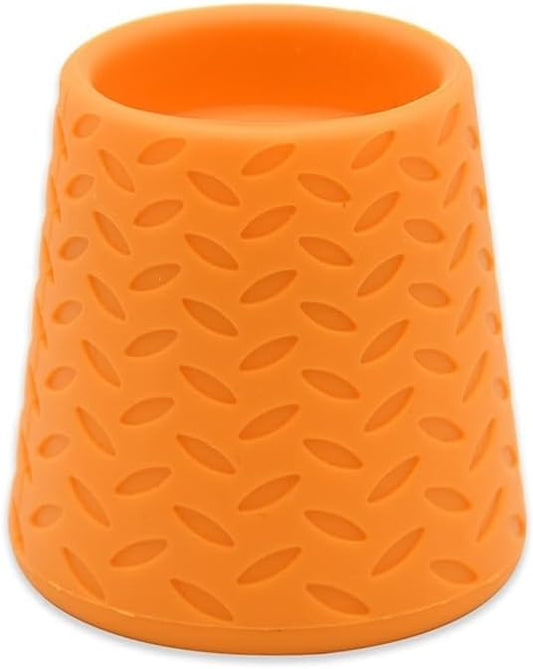 2pcs Adjustable Pet Shower Head - Portable Silicone Bath Sprayer for Dogs,Cats, Gentle Water Flow for Indoor & Outdoor Use(Orange)