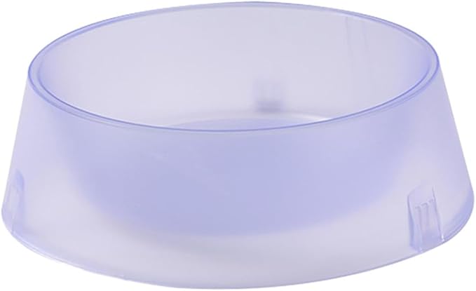 Pet Bowl Super Large Anti-Tipping Anti-Slip Design Heavy Duty Thickened Spill-Proof Food and Water Dish with Wide Base Tip-Proof Eco Friendly BPA Free Premium Pet Feeder for Cats and Dogs (Purple)