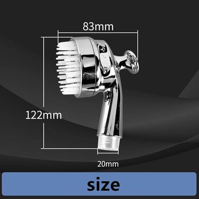 Dog Shower Head, Dog Shower Attachment, Pet Shower Head for Dogs Cat Rabbit, Pet Relaxing Grooming Brush Scrubber Shower Wash Head, Pet Massage Bath Tool, Pet Washing Shower Sprayer