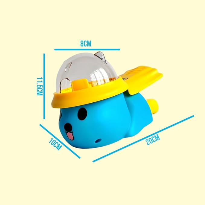 Interactive Dog Treat Dispenser Toy - Food Dispensing Puzzle Slow Feeder for Mental Enrichment & IQ Training - Reduces Boredom & Anxiety - Keep Them Busy - All Breeds Puppy to Senior