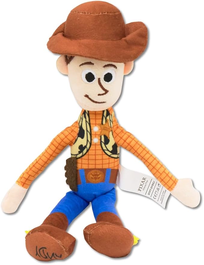Buckle-Down Disney Dog Toy, Pixar Toy Story Woody Full Body Pose, Plush