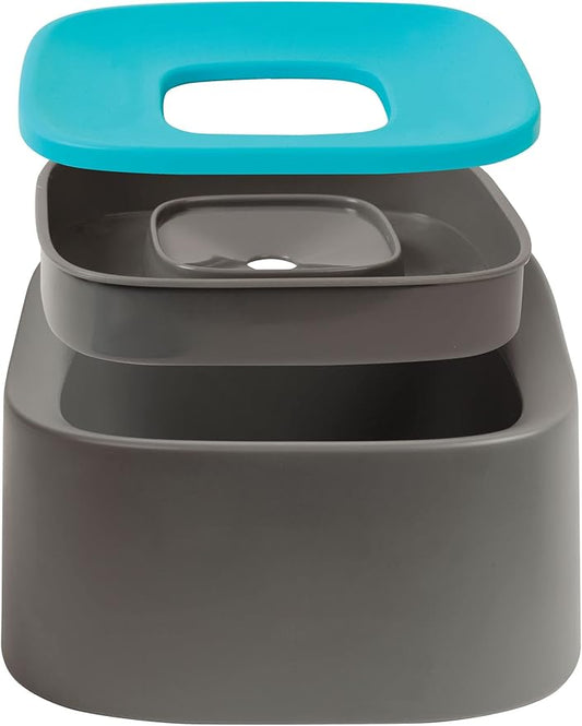 Jobar No Spill Pet Bowl, Multi