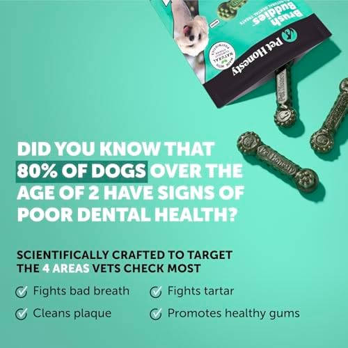 Pet Honesty Dog Dental Care Virtual Bundle – Dental Finger Wipes (30 Ct) + Brush Buddies Dental Sticks for Extra Small Dogs (40 Ct) – Teeth Cleaning, Plaque & Breath Support