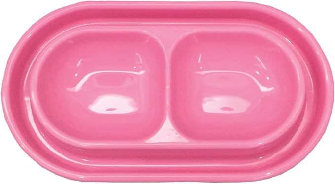 Cat Kitten Dish Dog Puppy Feeder Pet Bowl 3 Colors New Pink