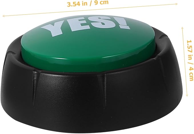 Milisten 4pcs Interactive Dog Communication Buttons Recording Push Buttons for Pet Training Fun Talking for Dogs for Reducing Boredom